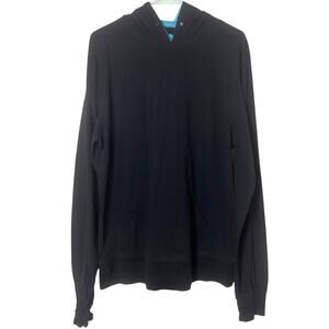 Empyre Hooded Sweatshirt Lightweight Pullover Hoodie Mens Size Large Black